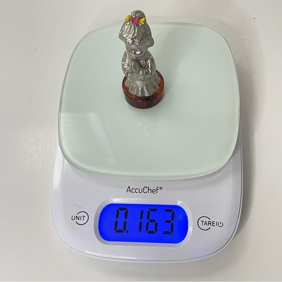 Praying Girl Pewter Figurine Peltro Made in Italy - Picture 9 of 10